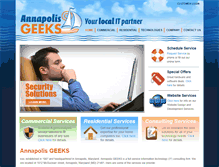 Tablet Screenshot of annapolisgeeks.com